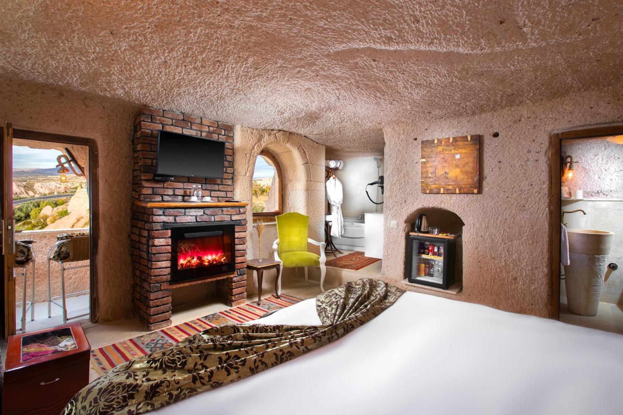 Cappadocia Fairy Chimneys Selfie Cave Hotels - Special Class Uchisar Exterior foto
